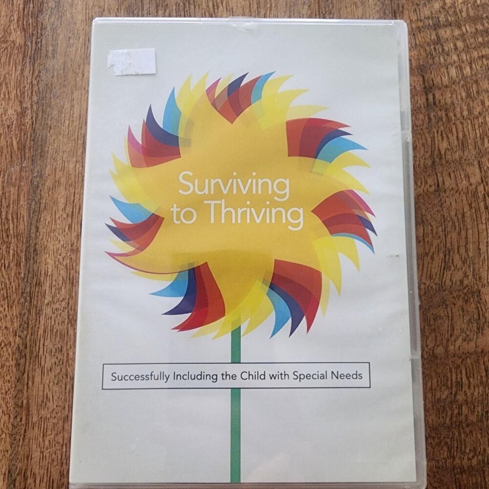 Surviving to Thriving DVD Special Needs Inclusion Training Amy Fenton Lee Orange